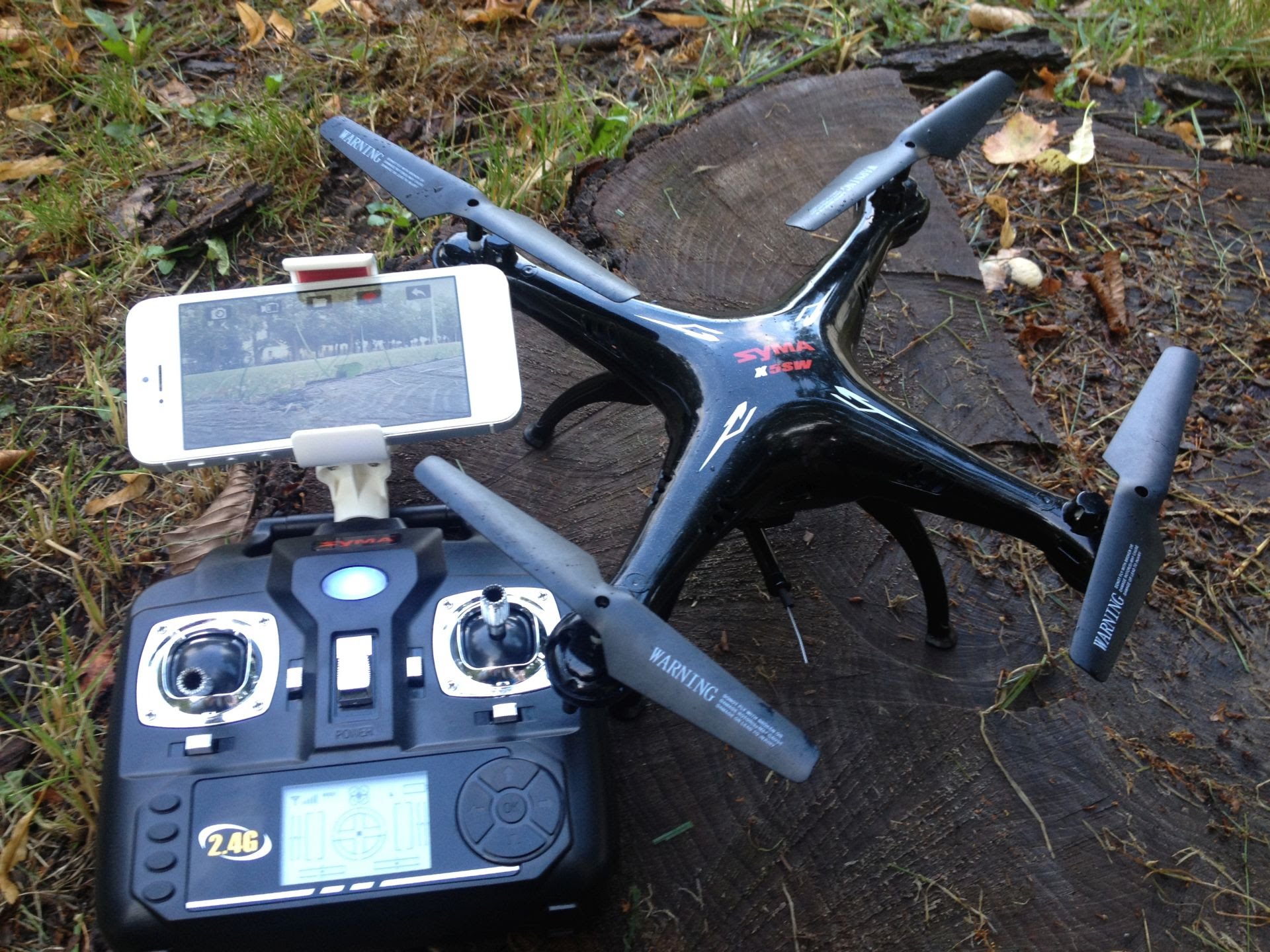 Syma X5SW фото с пультом