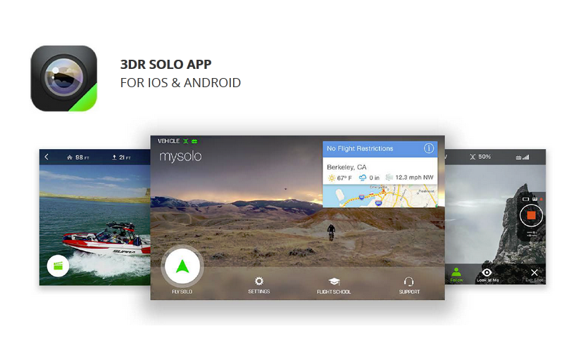 3DR SOLO APP