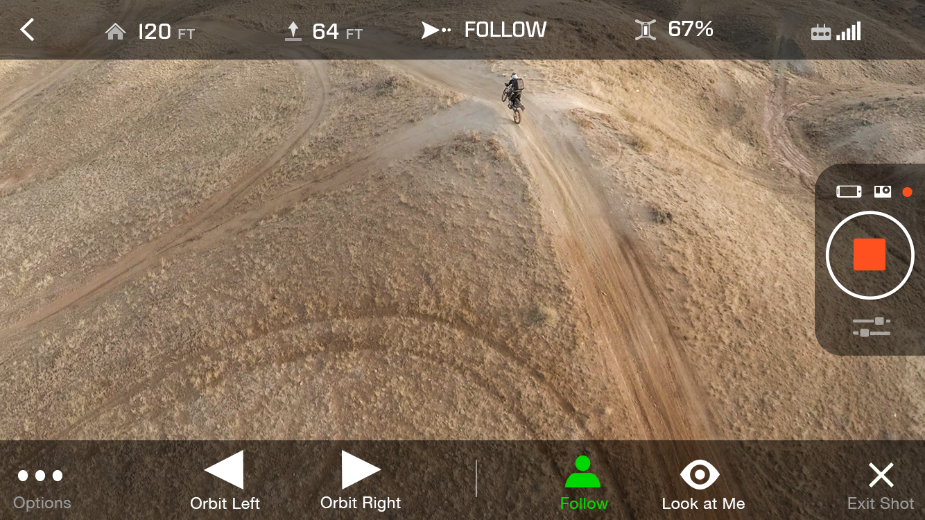 3DR Solo follow