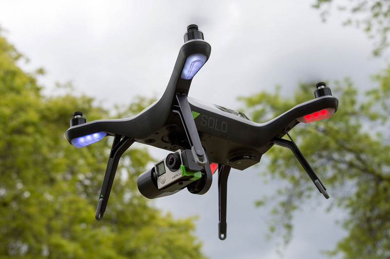 3DR Solo фото в полете