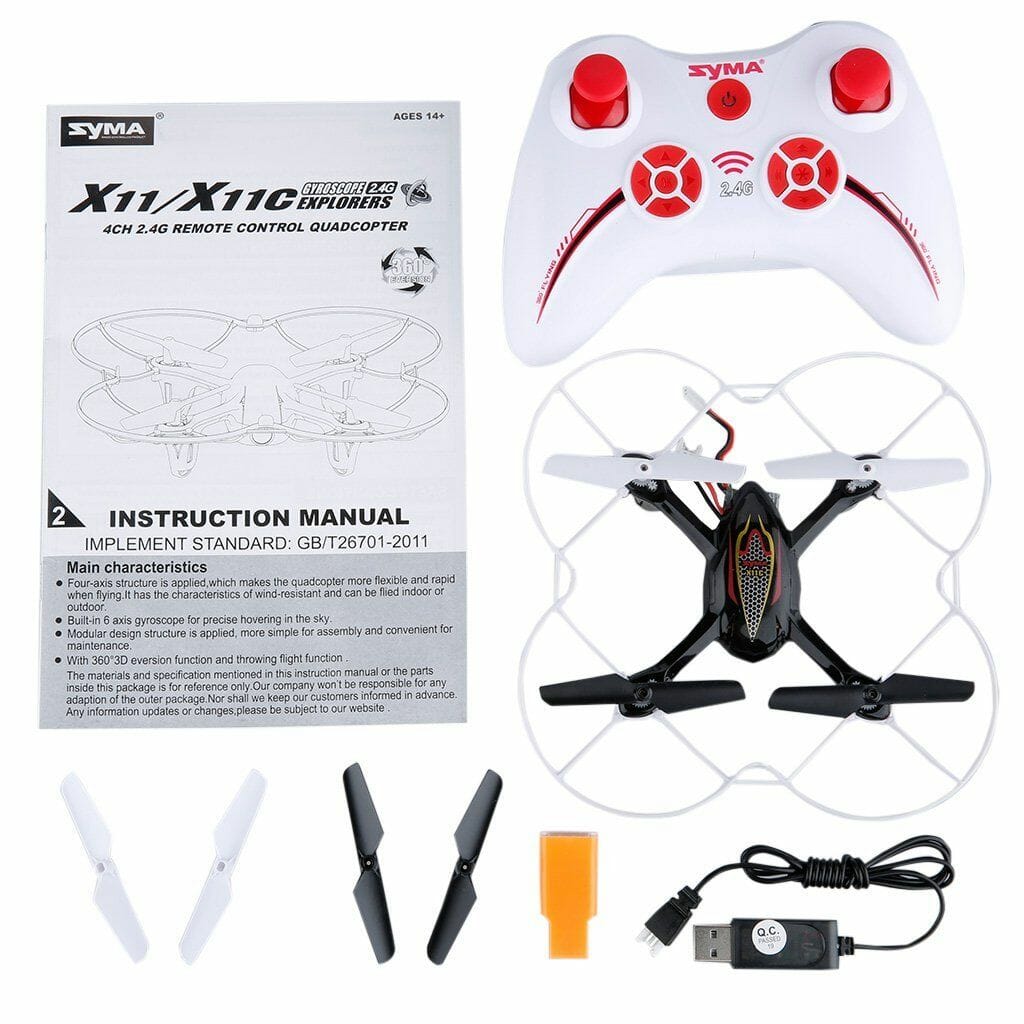 Syma X11C комплектация